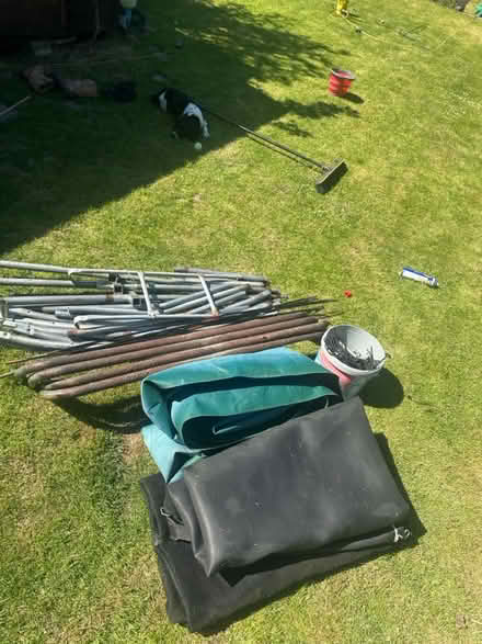 Photo of free 12ft jump king trampoline (Farnham) #2