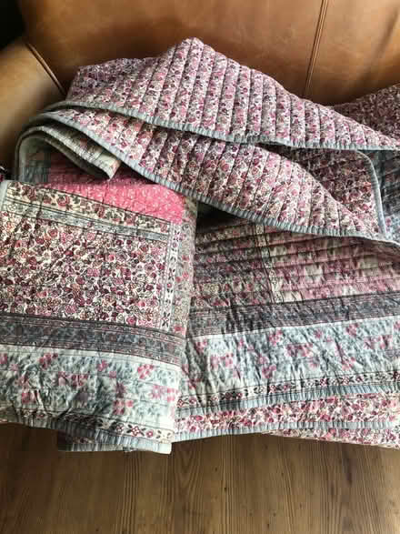 Photo of free Bed quilted throw (Barnsley S71) #1