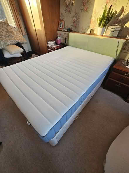 Photo of free Double bed with storage drawers (Highnam GL2) #1