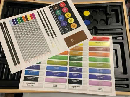 Photo of free Wooden - art supply organiser (Central Watford WD17) #4