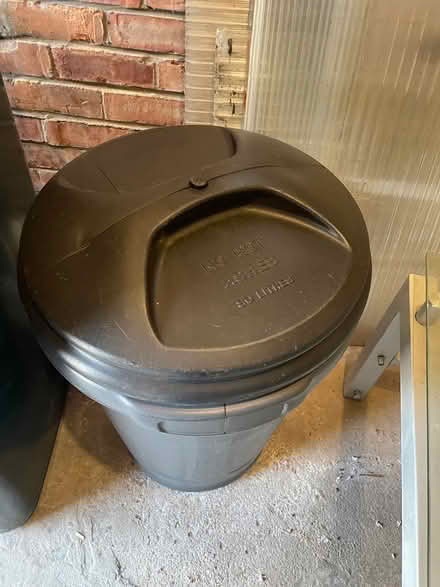 Photo of free Black Plastic Bin (Whickham NE16) #1