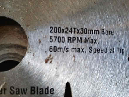 Photo of free Circular Saw blads (B61 9HP) #4