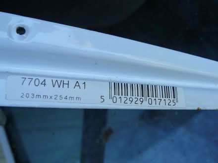 Photo of free 9 x white coated metal brackets 203mm x 254mm (Kempsey WR5) #2