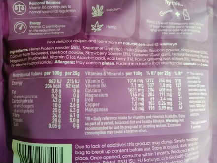 Photo of free Menopause support supplement powder BBE April 2026 (Little Herberts GL53) #3