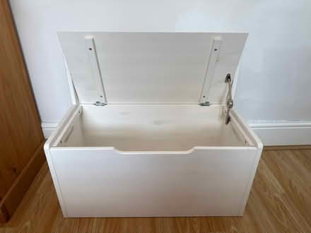 Photo of free Wooden toy box (Heaton Moor M19) #1