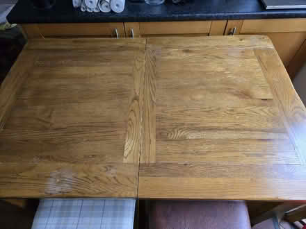 Photo of free Oak Extendable Dining Table (Wortley LS12) #3