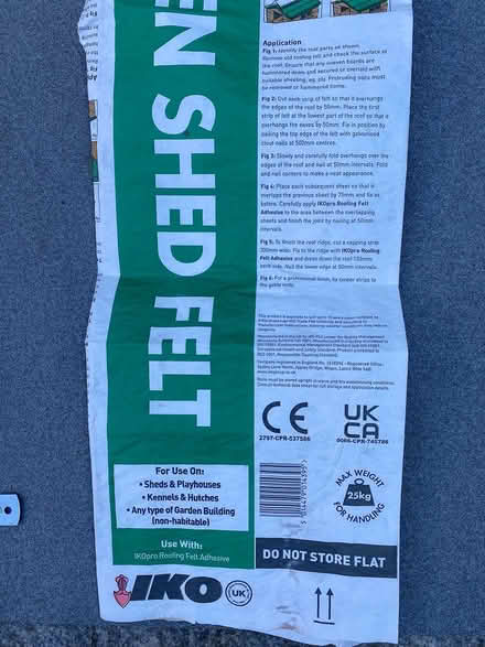 Photo of free Shed Felt (Poynton SK12) #3