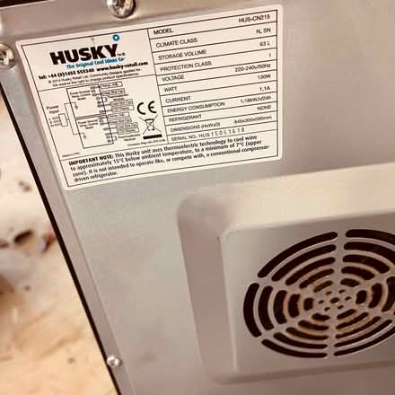Photo of free Husky Under Counter Wine Cooler (Bridge of Allan) #3