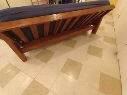 Photo of free Solid Oak Futon (55th & Main) #2