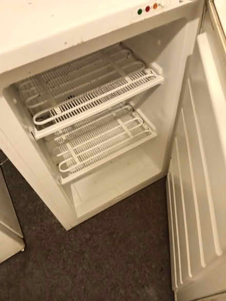 Photo of free Working small fridge and freezer (Bradford BD4) #2