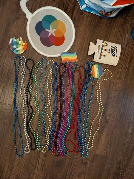 Photo of free Festive beads/pride gear (NRG stadium) #1