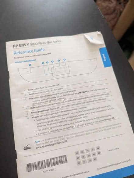 Photo of free HP Envy 5000 printer (Reading RG1) #4