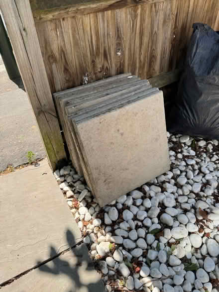 Photo of free Six concrete slabs 450x450mm (Hampton Hill TW11) #2