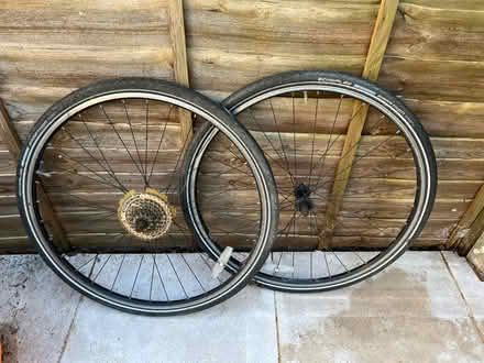 Photo of free Bike wheels (SW19 - Dundonald) #1