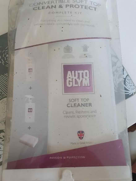Photo of free Auto glym soft top car cleaner, unopened. (Houghton Green WA2) #1