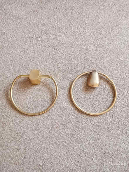 Photo of free Brass towel rings (SS0 Westcliff) #1