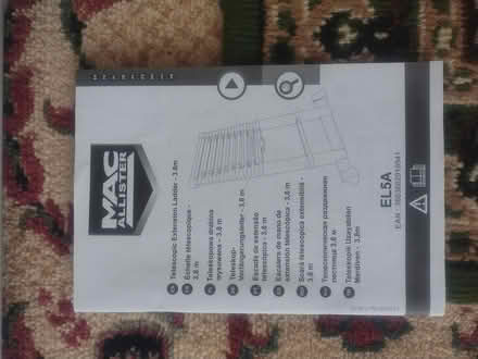 Photo of free Telescopic ladder (TW7 4) #3