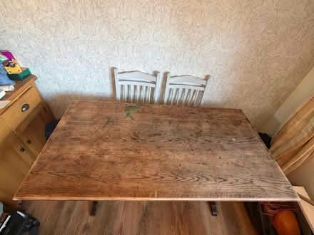 Photo of free Large solid table (Brownhills, WS8) #2
