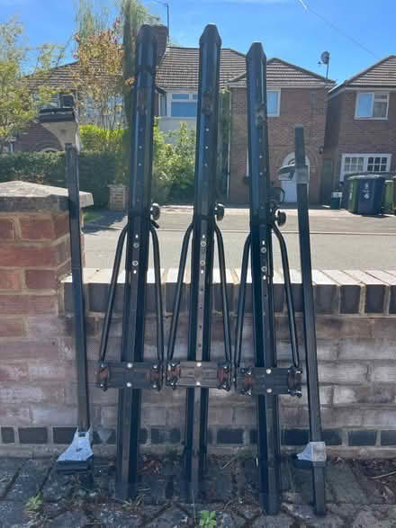 Photo of free Car roof rack and 3 bicycle carriers (New Marston OX3) #1