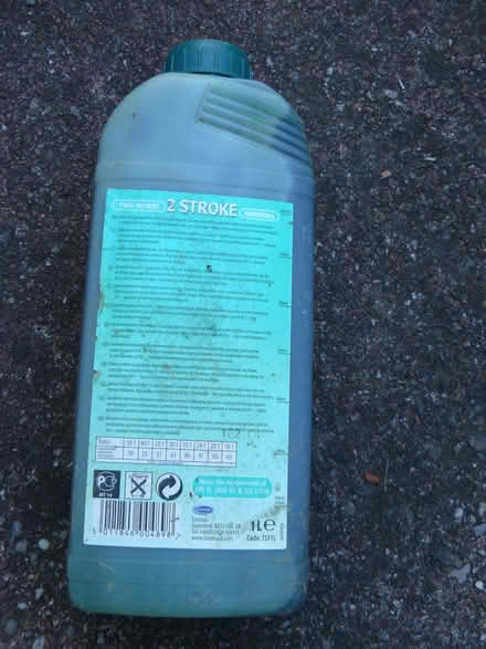 Photo of free Unopened 1 litre 2 stroke mineral oil (Kempsey WR5) #2