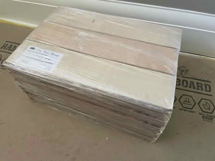 Photo of free Oak herringbone parquet (Northfields) #1