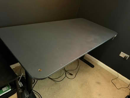 Photo of free IKEA Motorised Rising Desk - Blue (B38, Kings Norton) #2