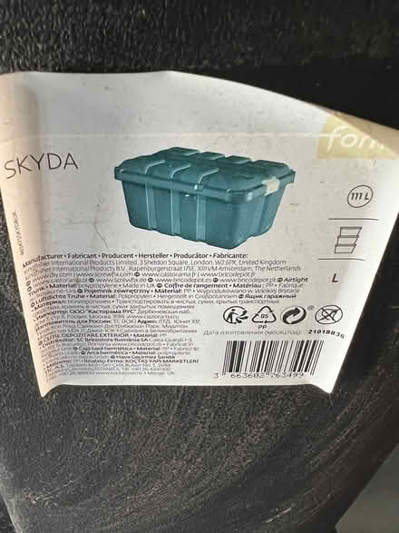 Photo of free Large storage boxes with lids (Twerton) #2