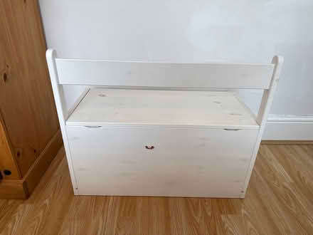 Photo of free Wooden toy box (Heaton Moor M19) #2