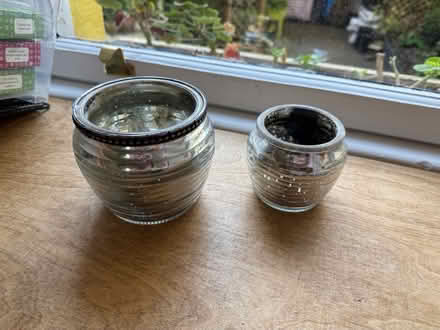 Photo of free 2x "Mercury Glass" Tea-Light Pots (Edinburgh, Broughton, EH3) #2