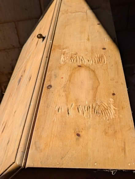 Photo of free Old wooden bureau with compartments (Blaby LE8) #2