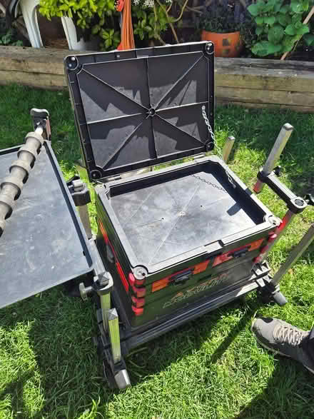 Photo of free Fishing box seat (Harold wood Rm3 0gd) #3