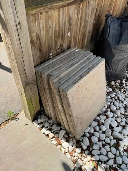 Photo of free Six concrete slabs 450x450mm (Hampton Hill TW11) #1