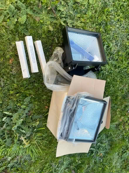 Photo of free Halogen floodlights with lamps (Selsey PO20) #1