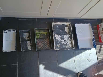 Photo of free Paint roller trays x 5 (Barming Heath ME16) #4