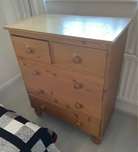 Photo of free Wooden chest of drawers (Loughton) #3