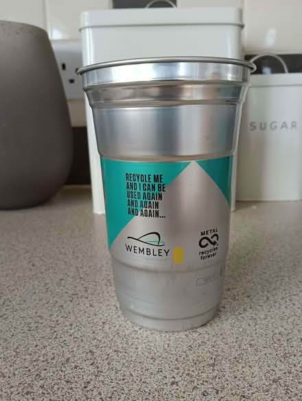 Photo of free 9 x reusable pint "glasses" (Napsbury AL2) #2