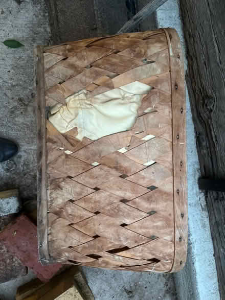 Photo of free Antique birch basket (North Willow Glen , San Jose) #2