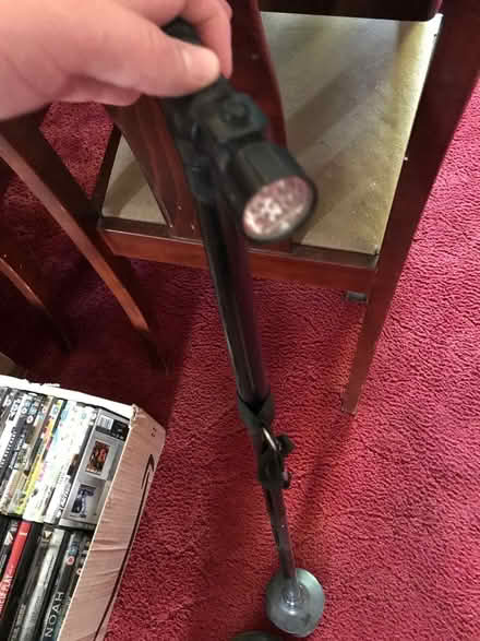 Photo of free Black adjustable walking stick (CB1) #2