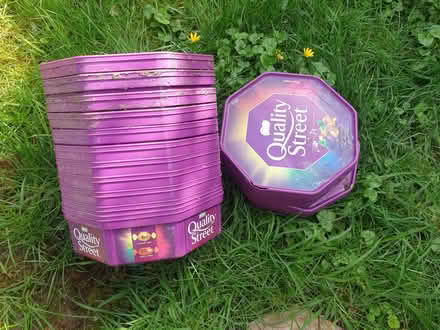Photo of free Plastic Quality Street Tubs (Breadsall DE21) #2