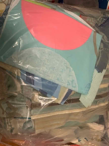 Photo of free Teal/beige fabric mixed bundle (Central Watford WD17) #4