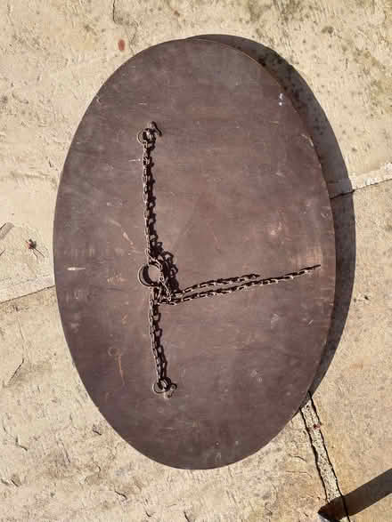 Photo of free Large old oval mirror (Harrogate HG2) #2