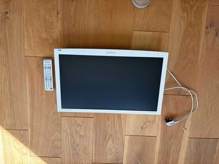 Photo of free Samsung 23” HDTV wall mounted with remote control (Hurstpierpoint BN6) #1