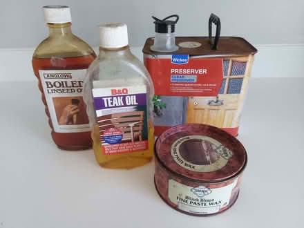 Photo of free Wood care oils, wax and preserver (Haydon wick SN25) #1
