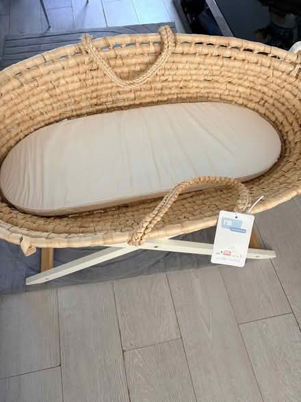 Photo of free Unused baby’s Moses basket (Bracknell’s RG42) #2
