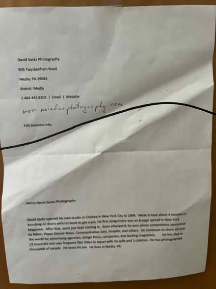 Photo of free Framed Photo by David Sacks (Broomall 19008) #4