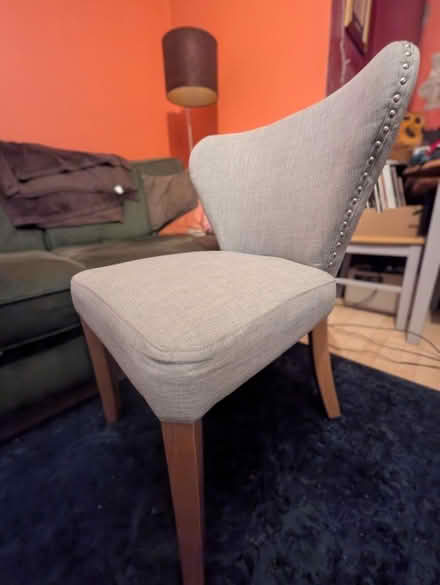 Photo of free 2x upholstered dining chairs (Twickenham TW2) #1
