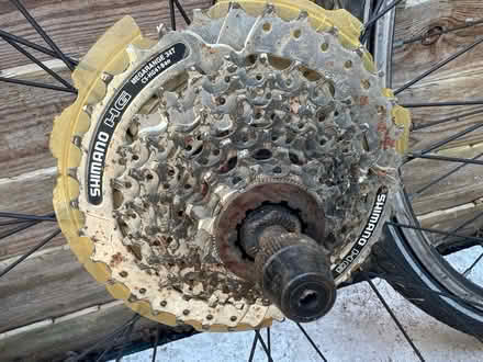 Photo of free Bike wheels (SW19 - Dundonald) #3