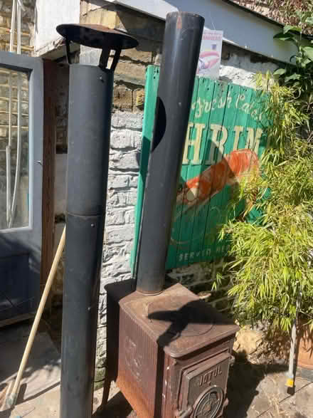 Photo of free log burner (E15) #4