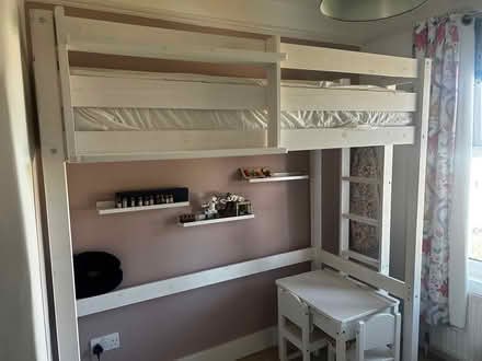 Photo of free High Sleeper Bed (Hitchin, near Sainsbury’s) #3