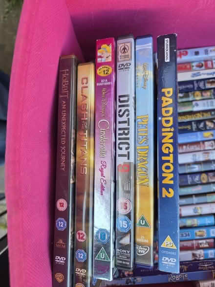 Photo of free Various DVDs (CR7) #2